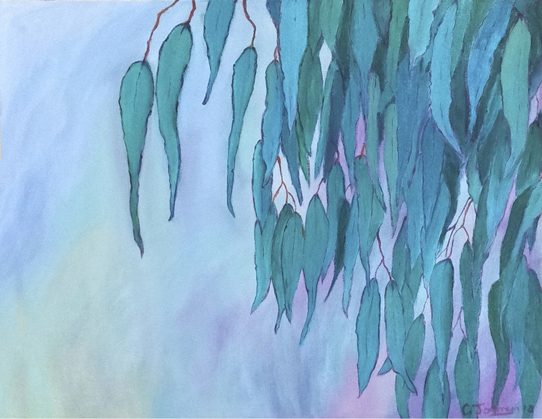 Leaves in the Sunlight / Droplets of Joy